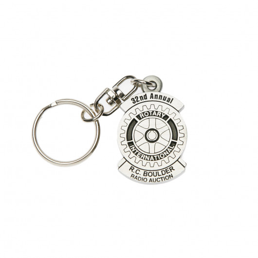 Custom Shape Pewter Keyrings